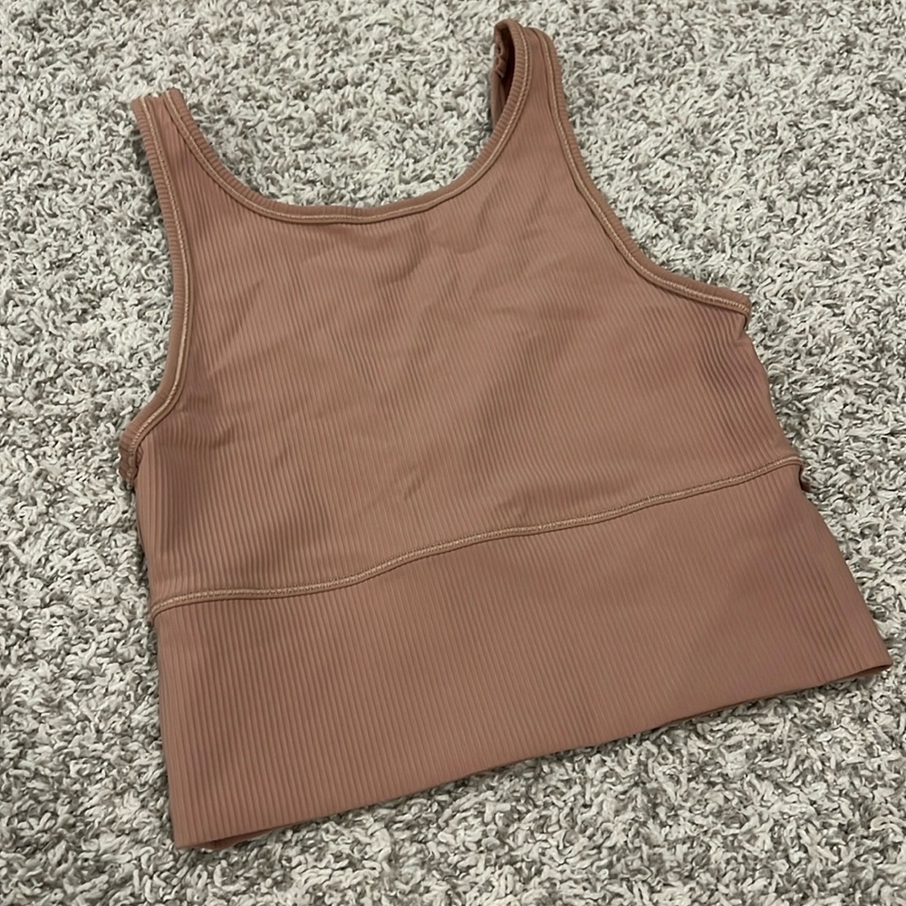 lululemon tan tank